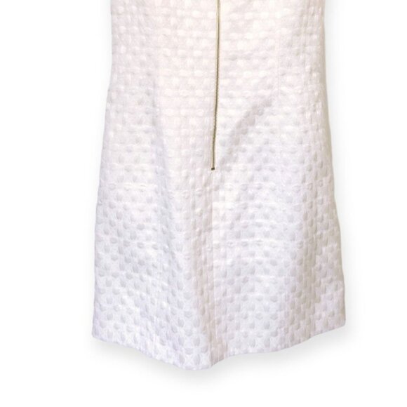 Laundry by Shelli Segal White Jeweled Sheath Dress - Picture 7 of 9